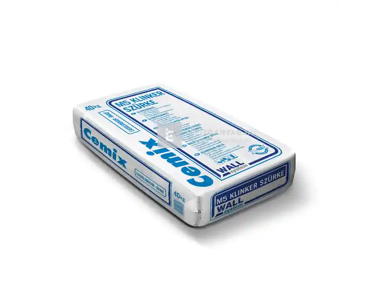 Cemix 9006 M5 Klinker falazóhabarcs sötétszürke 40 kg Nézd meg most