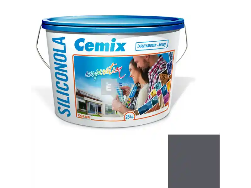 Cemix 2737 SiliconOLA Extra szilikon vékonyvakolat, kapart 1,5 mm 5329 rock 25 kg Kihagyhatatlan ajánlat
