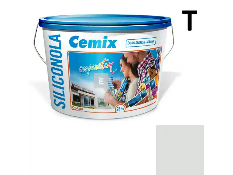 Olcsó Cemix 2733 SiliconOLA szilikon vékonyvakolat, kapart 1,5 mm 4731 blue 25 kg