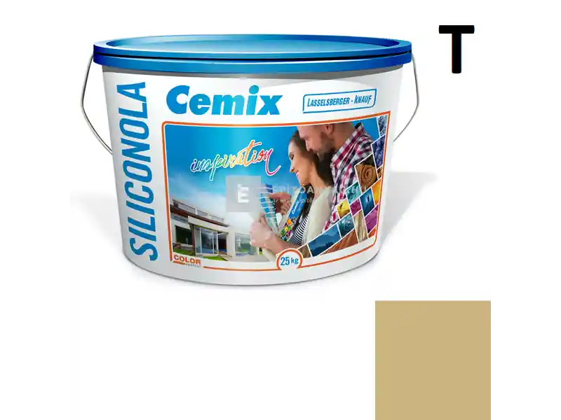 Cemix 2733 SiliconOLA szilikon vékonyvakolat, kapart 1,5 mm 4959 brown 25 kg Rendeld meg most