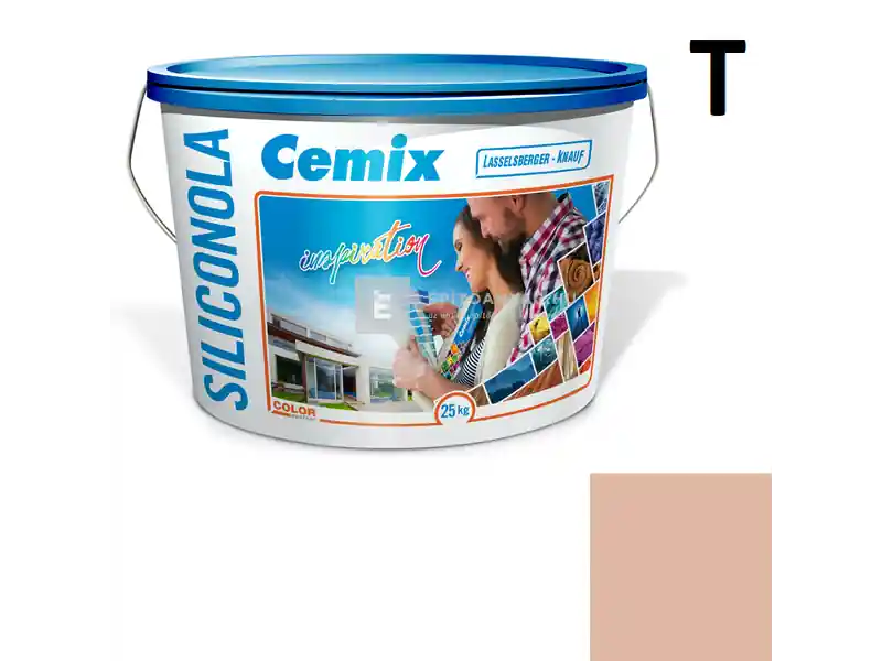 Expressz kézbesítés Cemix 2733 SiliconOLA szilikon vékonyvakolat, kapart 1,5 mm 5179 rusty 25 kg
