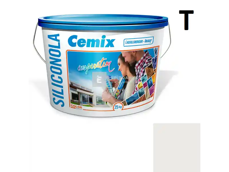 Cemix 2733 SiliconOLA szilikon vékonyvakolat, kapart 2 mm 4141 cream 25 kg Prémium