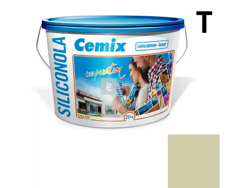 Cemix 2733 SiliconOLA szilikon vékonyvakolat, kapart 2 mm 4545 green 25 kg Korlátozott ajánlat