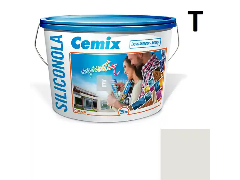Cemix 2733 SiliconOLA szilikon vékonyvakolat, kapart 2 mm 5341 rock 25 kg Expressz szállítás