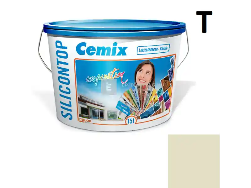 Cemix 2733 SiliconOLA szilikon vékonyvakolat, dörzsölt 2 mm 4211 cream 25 kg Szuper ajánlat