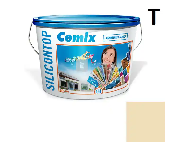 Ne maradj le Cemix 2733 SiliconOLA szilikon vékonyvakolat, dörzsölt 2 mm 4353 orange 25 kg