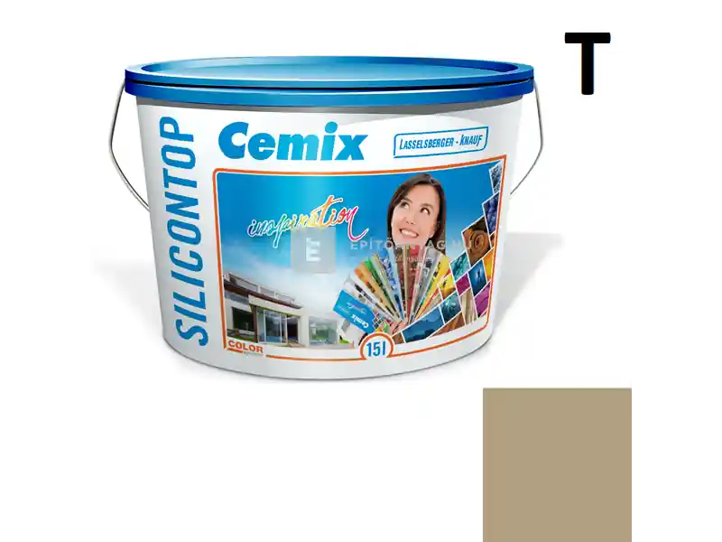 Cemix 2733 SiliconOLA szilikon vékonyvakolat, dörzsölt 2 mm 4557 green 25 kg Akció