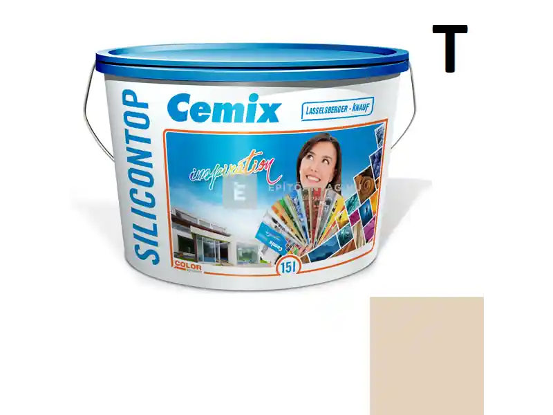 Azonnal elérhető Cemix 2733 SiliconOLA szilikon vékonyvakolat, dörzsölt 2 mm 5131 rock 25 kg