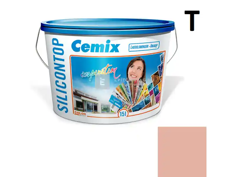 Cemix 2733 SiliconOLA szilikon vékonyvakolat, dörzsölt 2 mm 5133 rock 25 kg Legkelendőbb