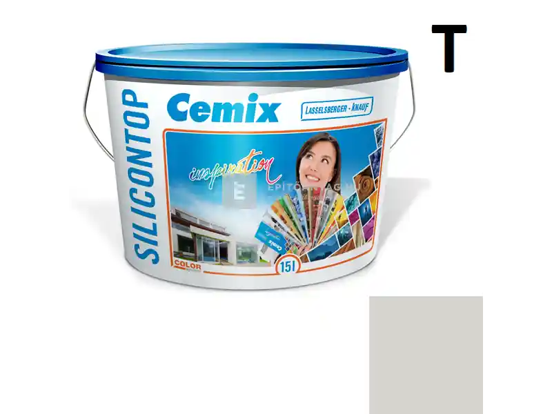 Biztonságos fizetés Cemix 2733 SiliconOLA szilikon vékonyvakolat, dörzsölt 2 mm 5345 rock 25 kg