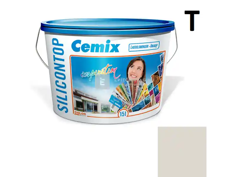 Korlátozott ajánlat Cemix 2800 SiliconTOP szilikon homlokzatfesték 4551 green 15 l