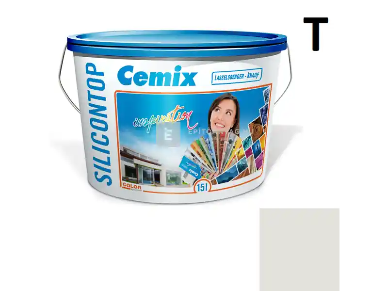 Akciós ár Cemix 2800 SiliconTOP szilikon homlokzatfesték 5341 rock 15 l
