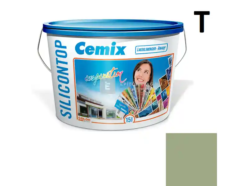Biztonságos fizetés Cemix 2800 SiliconTOP szilikon homlokzatfesték 6555 intense 15 l