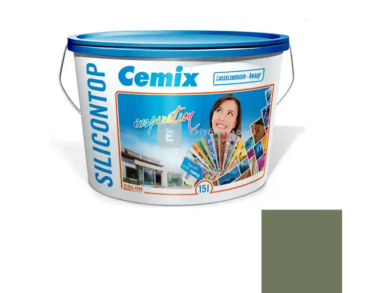 Nézd meg most Cemix 2800 SiliconTOP szilikon homlokzatfesték 6559 intense 15 l