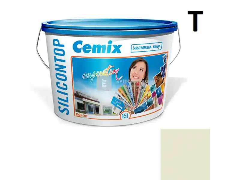 Vásárlói kedvenc Cemix 2800 SiliconTOP szilikon homlokzatfesték 6571 intense 15 l