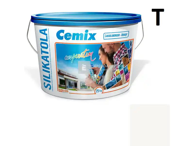 Legnépszerűbb Cemix 2722 SilikatOLA szilikát vékonyvakolat, kapart 1,5 mm 4000 white 25 kg