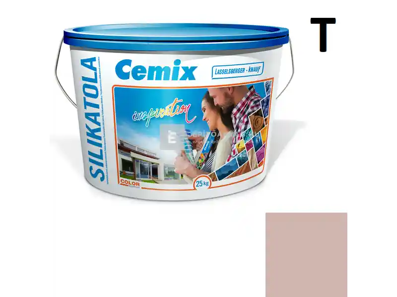 Cemix 2722 SilikatOLA szilikát vékonyvakolat, kapart 1,5 mm 5115 rusty 25 kg Legjobb ár