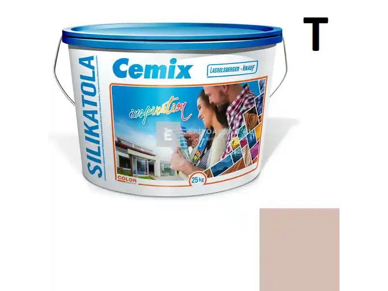 Cemix 2722 SilikatOLA szilikát vékonyvakolat, kapart 1,5 mm 5123 rusty 25 kg Vedd meg most