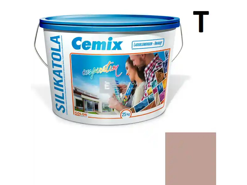 Cemix 2722 SilikatOLA szilikát vékonyvakolat, kapart 2 mm 5127 rusty 25 kg Azonnal elérhető