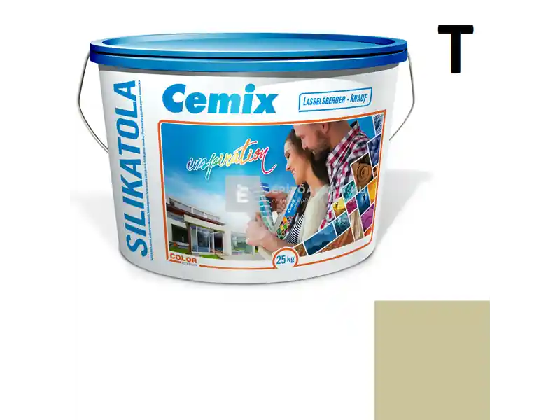 Cemix 2722 SilikatOLA szilikát vékonyvakolat, dörzsölt 2 mm 4547 green 25 kg Olcsóbb