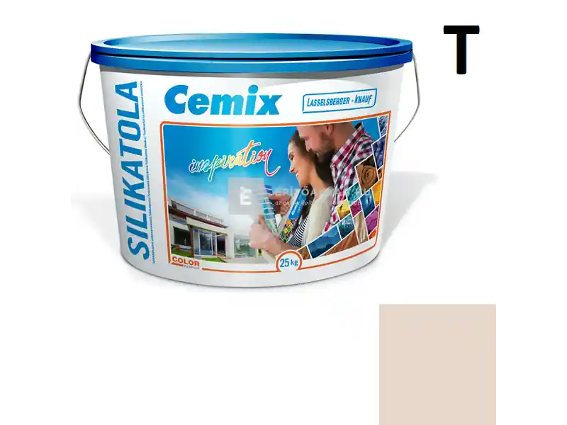 Cemix 2722 SilikatOLA szilikát vékonyvakolat, dörzsölt 2 mm 5175 rusty 25 kg Olcsóbb