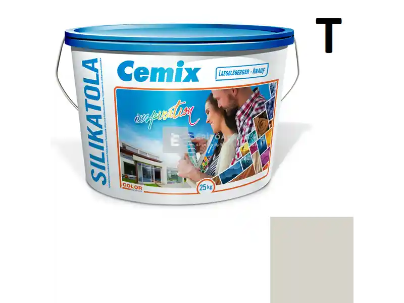 Olcsóbb Cemix 2722 SilikatOLA szilikát vékonyvakolat, dörzsölt 2 mm 5333 rock 25 kg