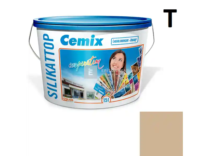 Cemix 2801 SilikatTOP szilikát homlokzatfesték 4963 brown 15 l Újdonság