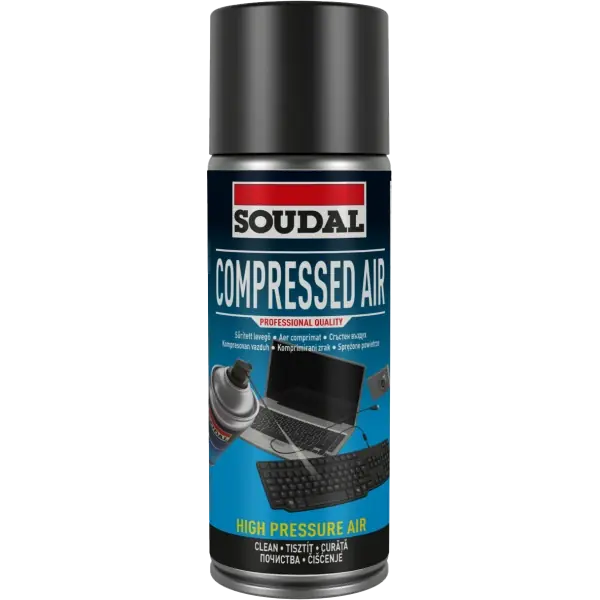 Biztonságos fizetés Soudal sűrített levegő spray 400 ml