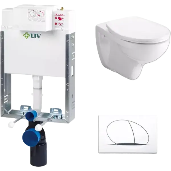Szuper akció Liv Mount Jog beépíthető WC szerelőkeret+Selenite+Kolo WC - Nem rendelhető