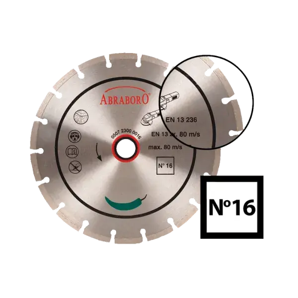 Abraboro Gyémáttárcs,szegmenses,uni 125x2x22.23mm Olcsó