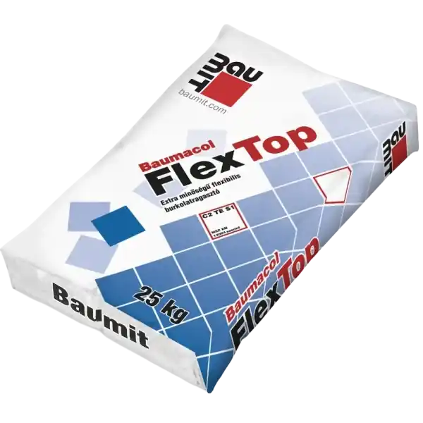 Ne maradj le Baumit Baumacol FlexTop vékonyágyas burkolatragasztó 25kg