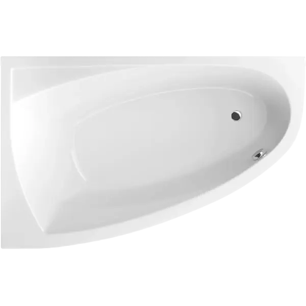 Wellis Matana balos asszimetrikus kád 150x95 szintező lábbal Expressz szállítás