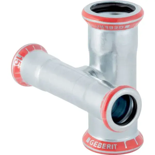 Geberit Mapress szénacél szűkített kereszt idom, hornyolt: d=18mm, d1=15mm Rendeld meg most