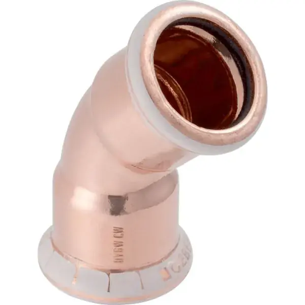 Geberit Mapress réz ívidom: 45°, d=18mm Akció