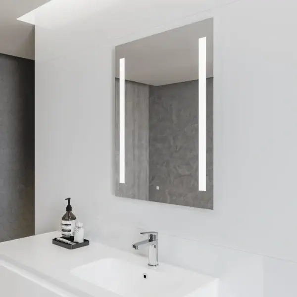 Inca Pro fürdőszobai tükör 2oldali LED világítással 60x80 - Nem rendelhető Kedvezmény