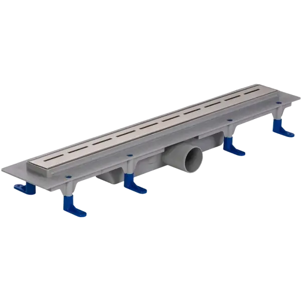 Legnépszerűbb Styron SLIM műanyag zuhanyfolyóka, rozsdamentes, 600mm-es, Line rozsdamentes fedráccsal