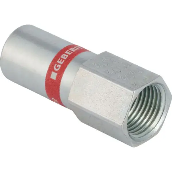 Geberit Mapress szénacél belső menetes átmeneti idom, sima csővéggel: d=22mm, Rp=3/4″ Biztonságos fizetés