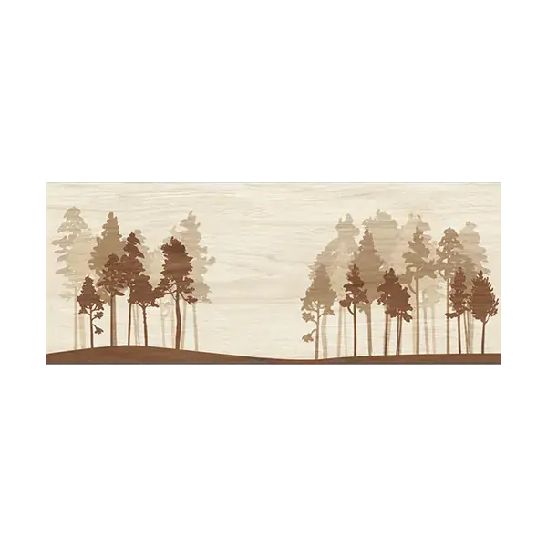 Zalakerámia Albero F53003 (3x) 20x50cm fényes többszínű dekorcsempe Újdonság