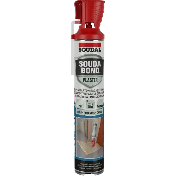 Soudal Gipszkarton ragasztóhab 750ml Azonnali szállítás
