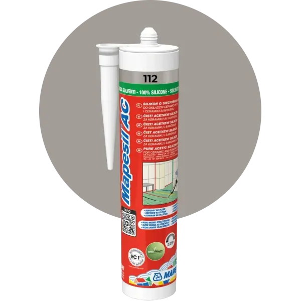 Mapei szilikon Mapesil AC 112 Középszürke 310 ml Kedvezményes ár