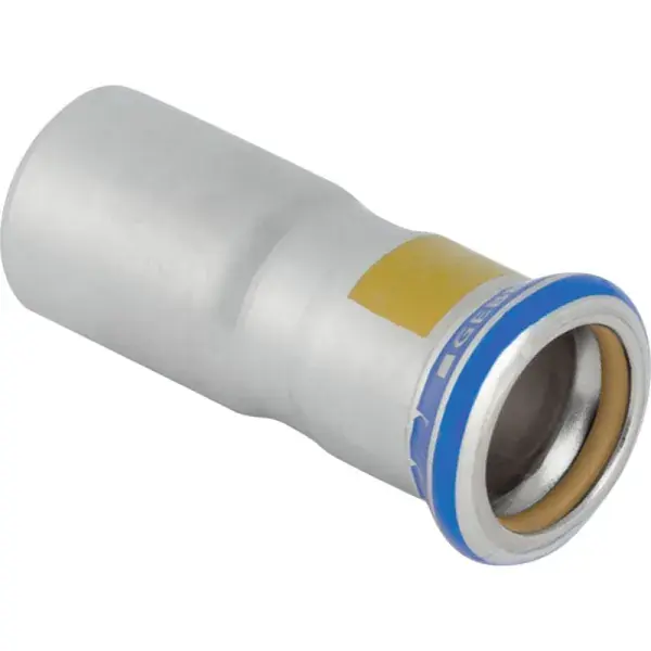 Geberit Mapress rozsdamentes acél szűkítő egyenes csővéggel (gáz): d=35mm, d1=28mm Gyors kiszállítás
