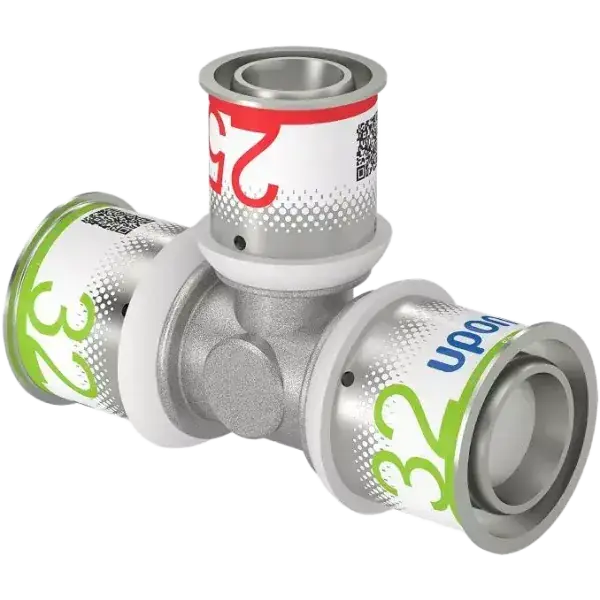Gyors kiszállítás Uponor Plusz szűkített T-idom 32x25x32
