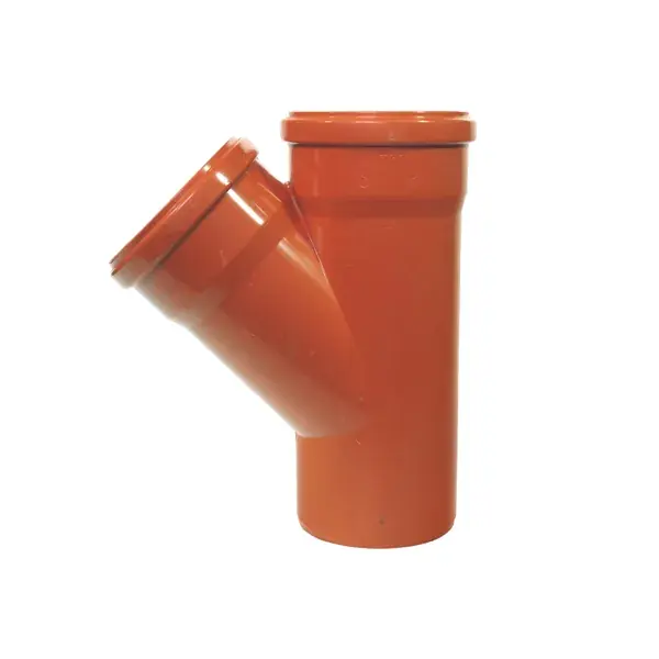 PVC KGAE 250/250/45° csatornaág Azonnal elérhető