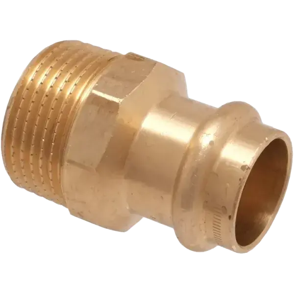 Biztonságos fizetés Press-gas menetes csatlakozó KM 22x3/4"