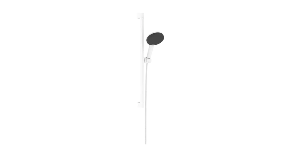 Hansgrohe Raindance Alive Select S Zuhanyszett 125, 3jet, EcoSmart, Unica E Puro 65 zuhanyrúddal és zuhanytartóval Matt Fehér 24600700 Kedvezményes ár