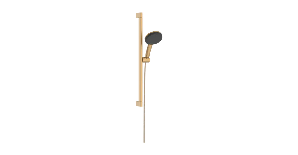 Legkelendőbb Hansgrohe Raindance Alive Select S Zuhanyszett 125, 3jet, EcoSmart, Unica E Puro 65 zuhanyrúddal és zuhanytartóval Szálcsiszolt Bronz 24600140