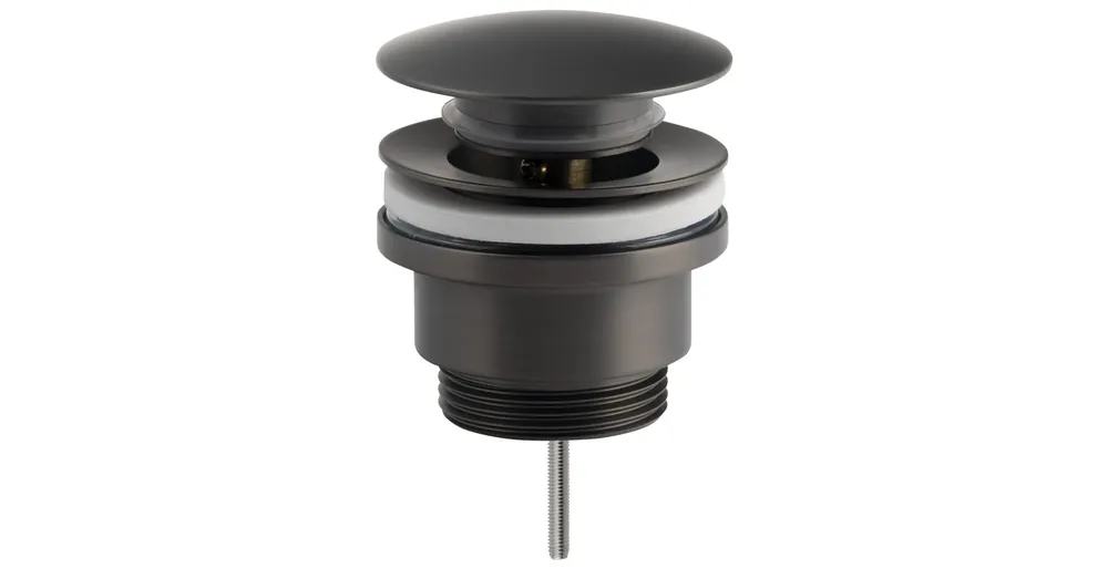 Legnépszerűbb SAPHO klik-klak mosdólefolyó, 5/4“, gun metal (CV1002GM)