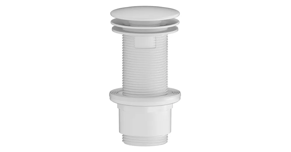 Ajánlat SAPHO klik-klak mosdólefolyó, nem zárható, 5/4“, 10-80mm, ABS/fehér (CV1232W)