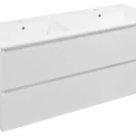 Vásárlói kedvenc SAPHO EZARA mosdótartó szekrény, 120x55x46cm, fényes fehér (EZ121-3030)
