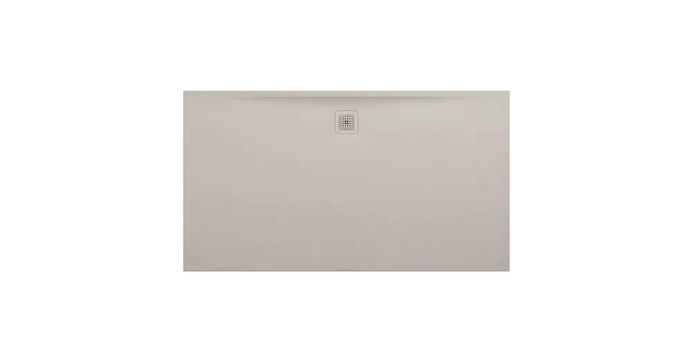 Ne maradj le LAUFEN LAUFEN PRO Zuhanytálca, Marbond kompozit anyagból, extra lapos, téglalap alakú, kivezetés a hosszú oldalon, Matt Bézs H2119561860001